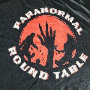 Paranormal Round Table Mens T Shirt Black 3XL Gildan Cotton Werewolf Big & Tall